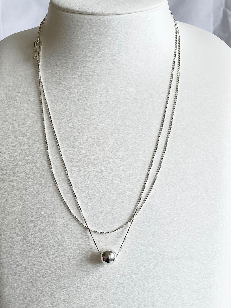 BALL TINY CHAIN -NECKLACE
