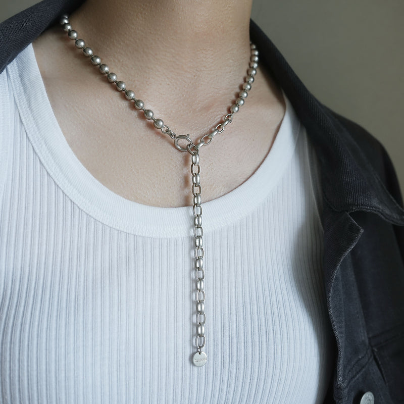 BALL LINK CHAIN - NECKLACE