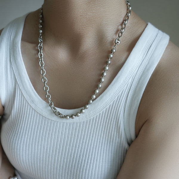 BALL LINK CHAIN - NECKLACE