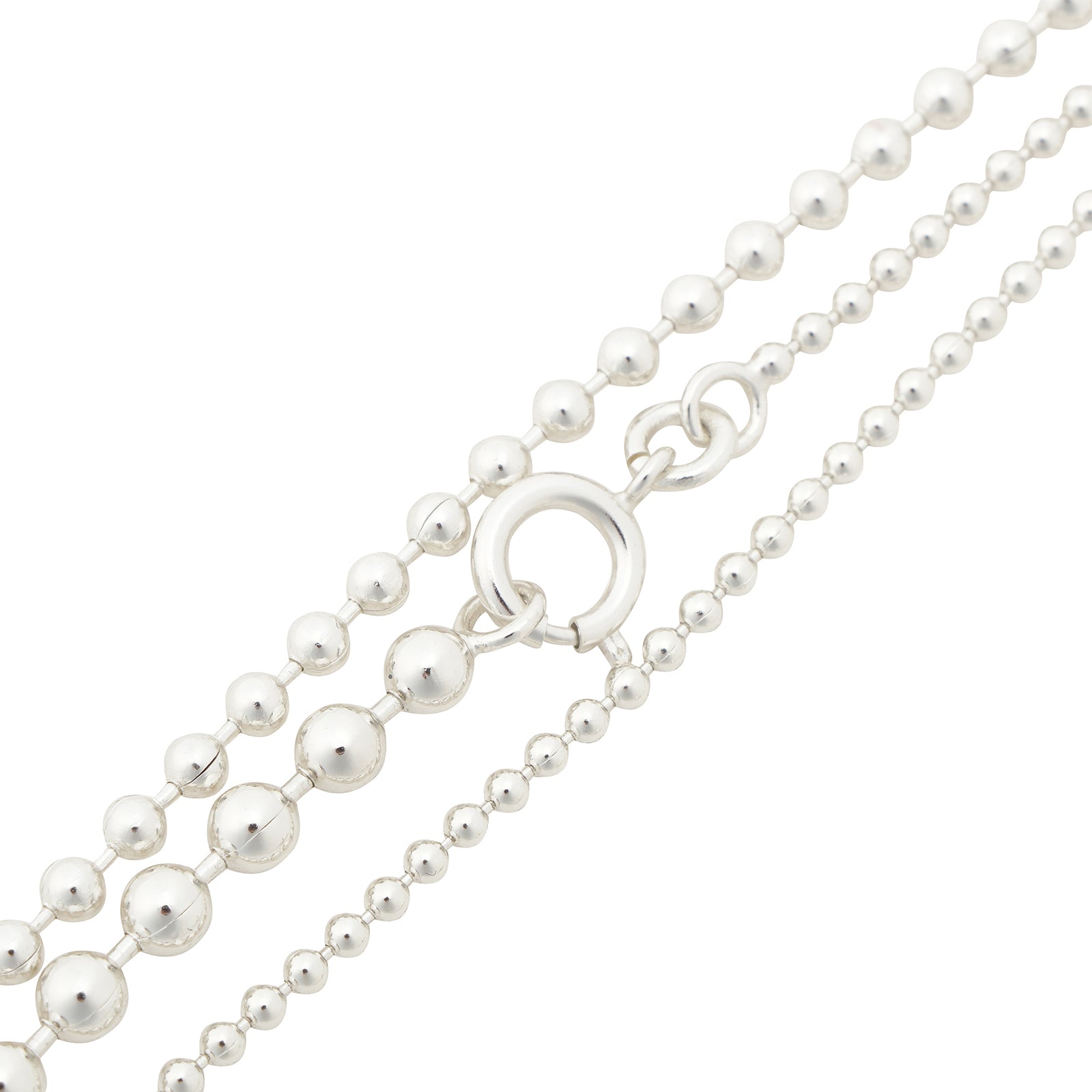 MULTI BALL CHAIN -NECKLACE – in mood ONLINE STORE