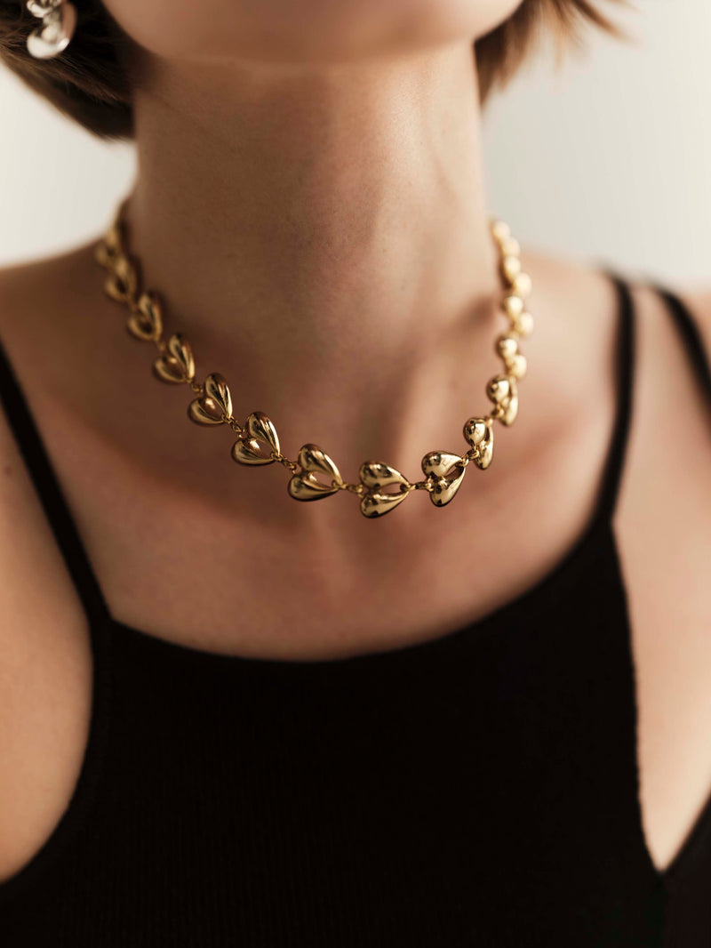HEART LINK - NECKLACE