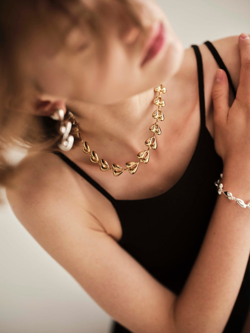 HEART LINK - NECKLACE
