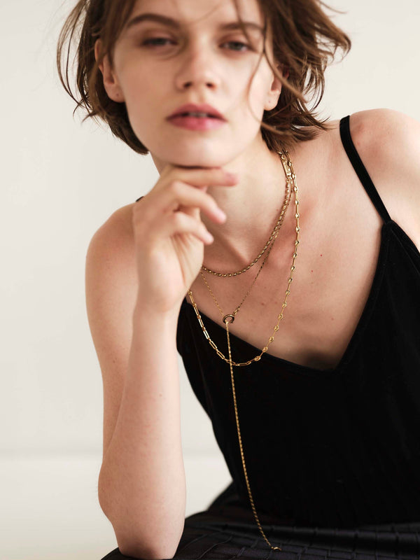 MULTI  LINK CHAIN(3P) - NECKLACE