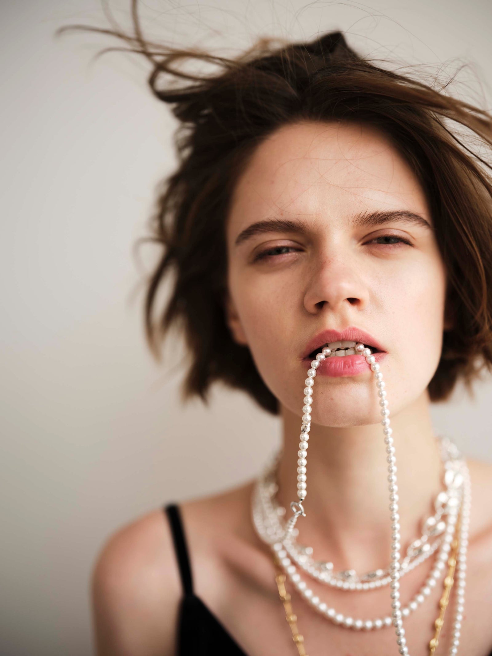 MULTI PEARL(3P) - NECKLACE – in mood ONLINE STORE