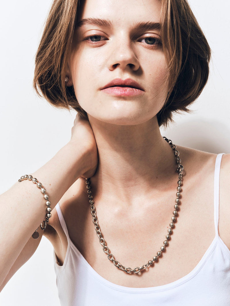 BALL LINK CHAIN - NECKLACE