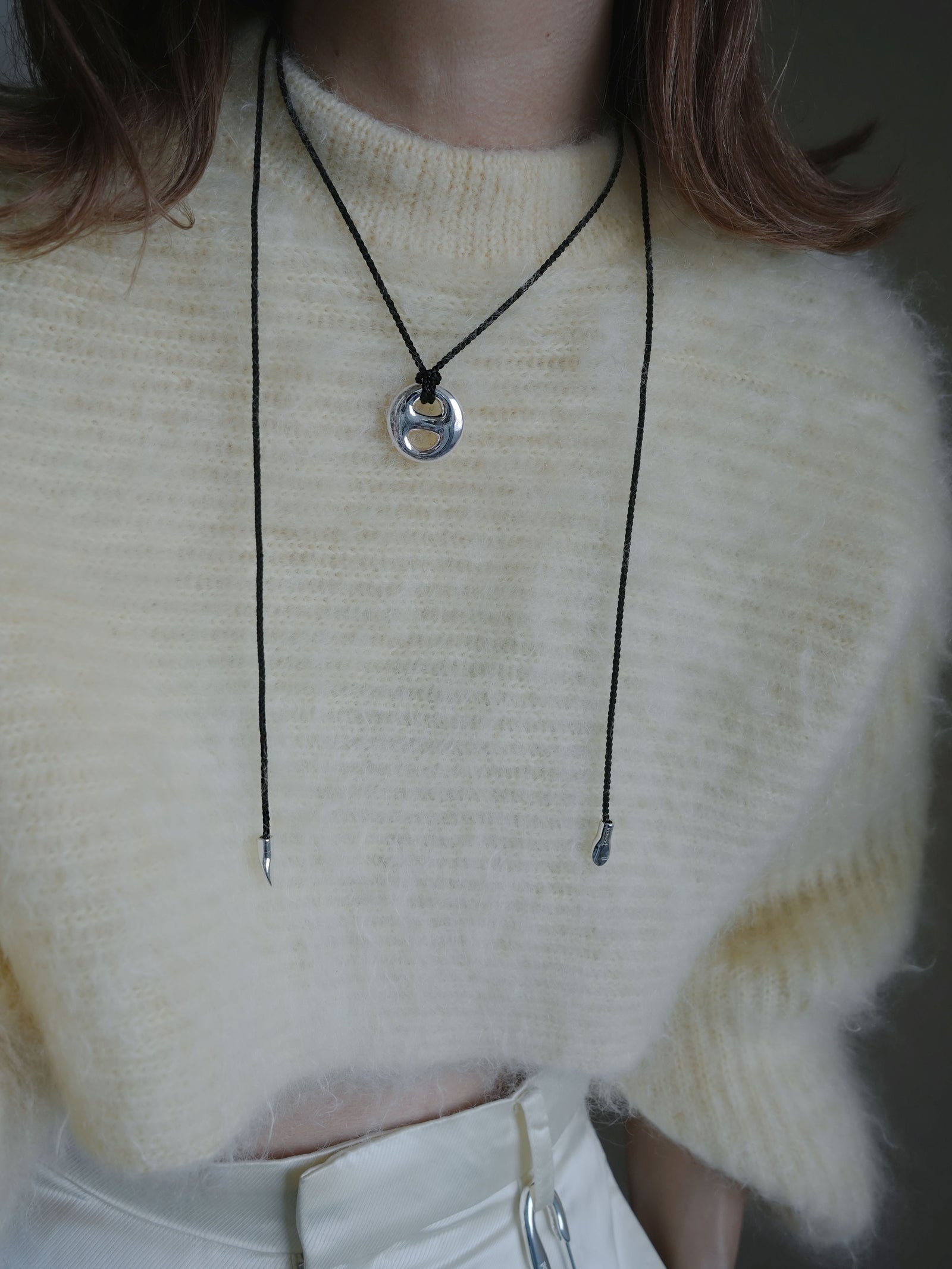 PIG NOSE SILK -NECKLACE – in mood ONLINE STORE