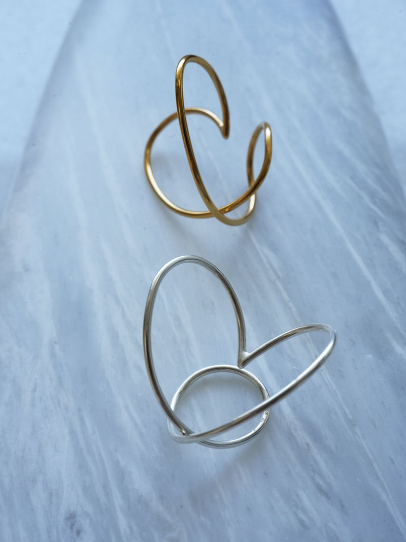 HEART line - EAR CUFF