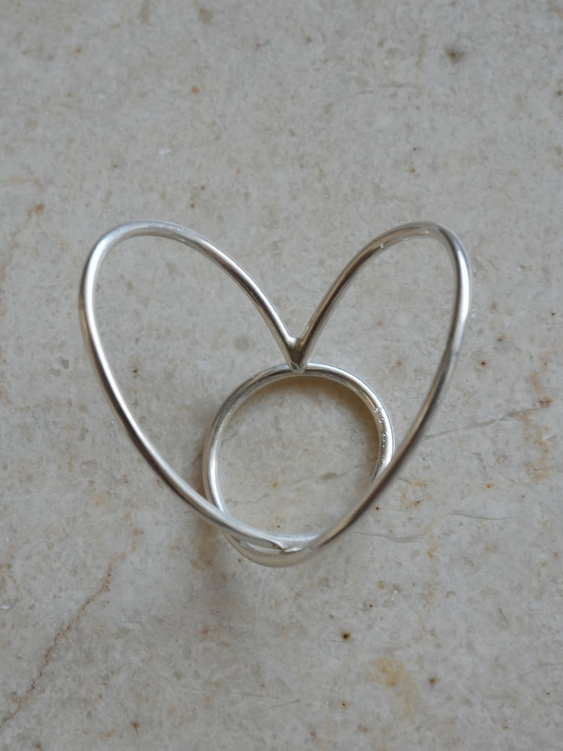 HEART line - EAR CUFF