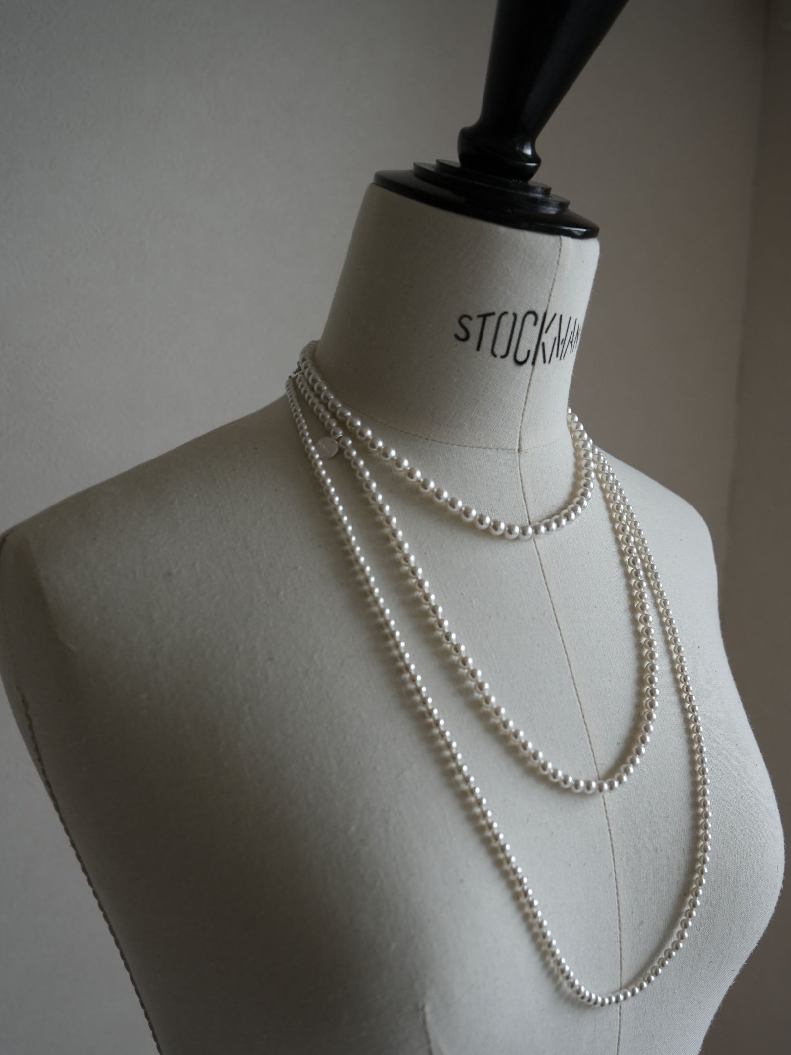 まるくん　ネックレスバージョン MULTI PEARL(3P) - NECKLACE – in mood ONLINE STORE