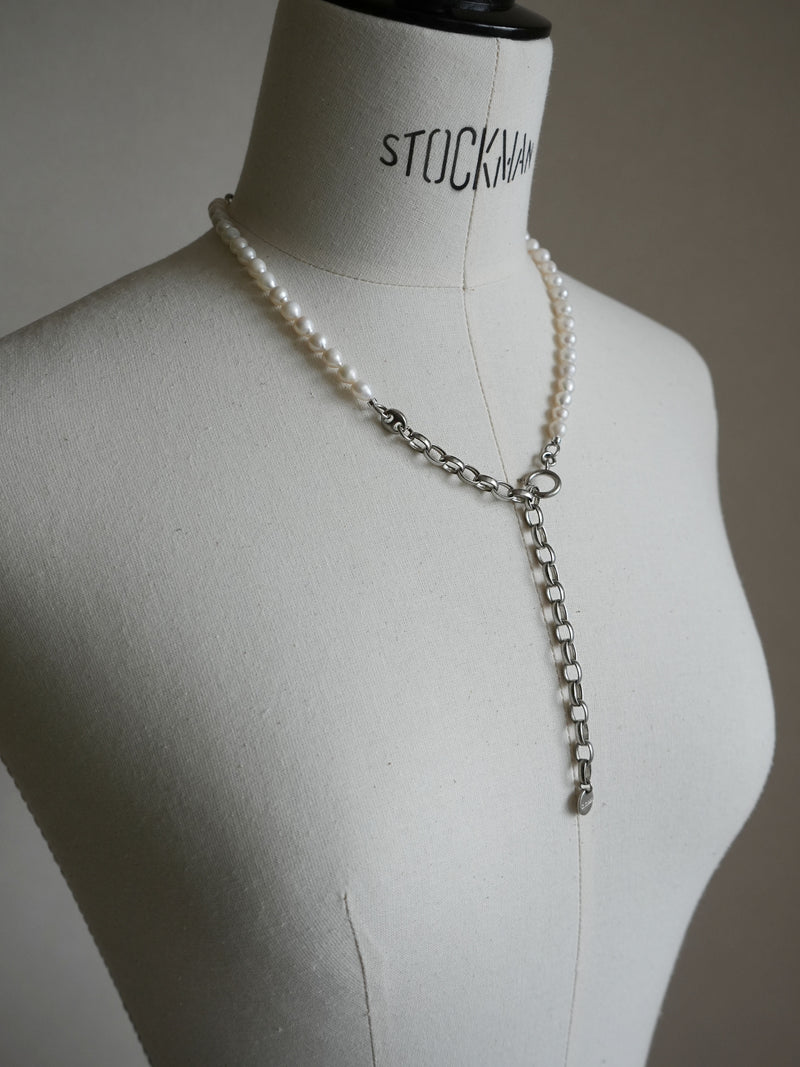 PEARL LINK CHAIN - NECKLACE