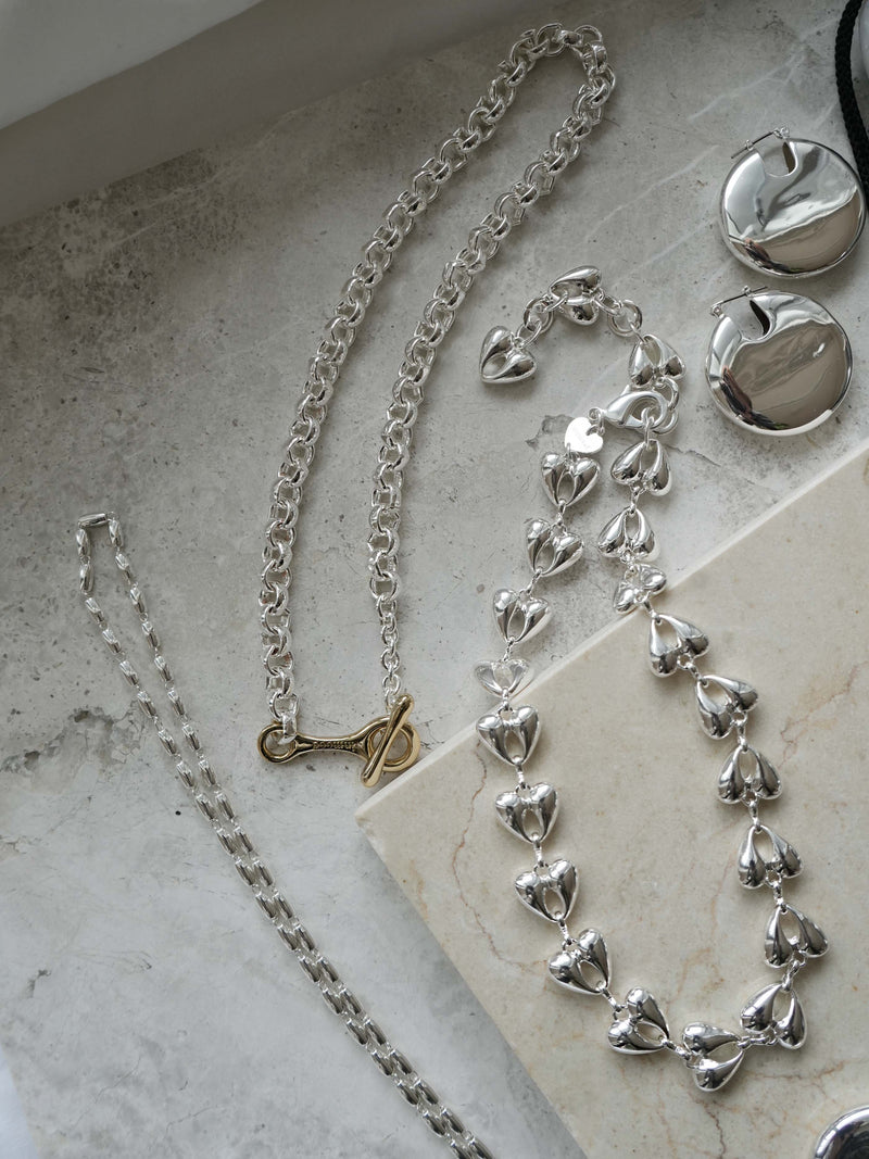 HEART LINK - NECKLACE