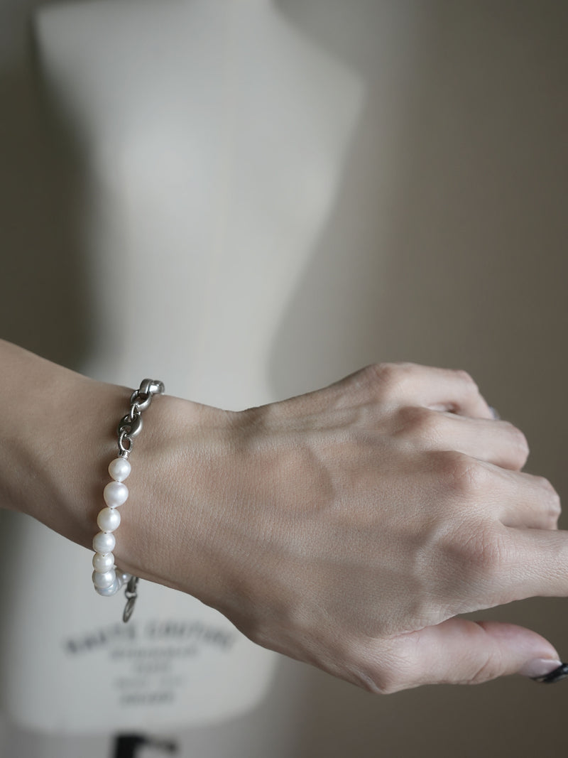 PEARL LINK CHAIN - BRACELET