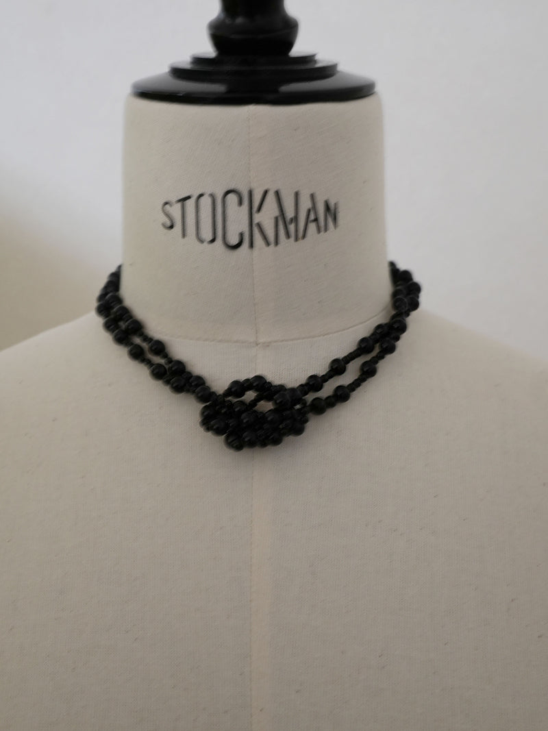 MAGNET ONYX long - NECKLACE