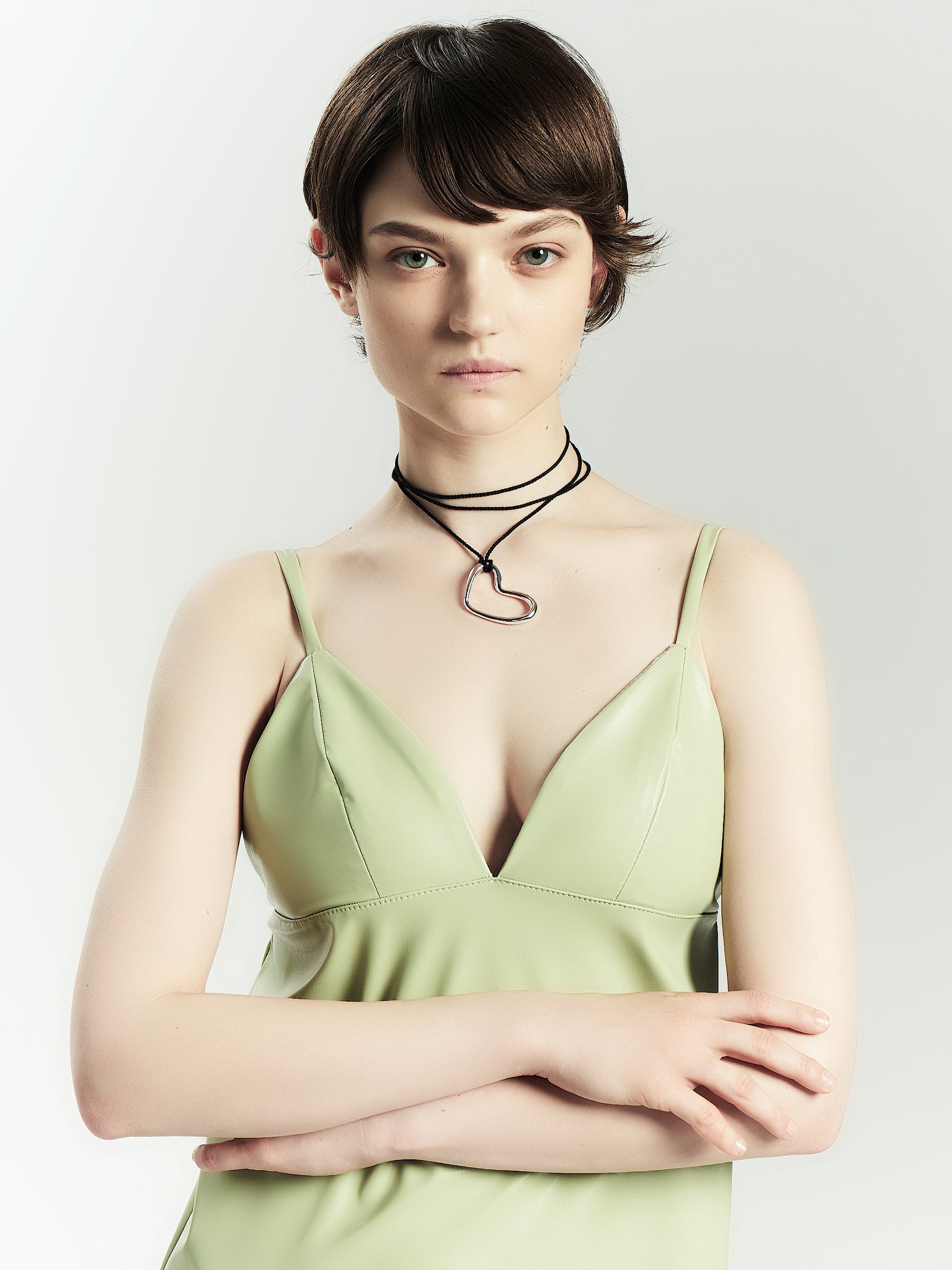 ＜in mood＞silk code ラリエットネックレス in mood＞silk code ラリエットネックレス
