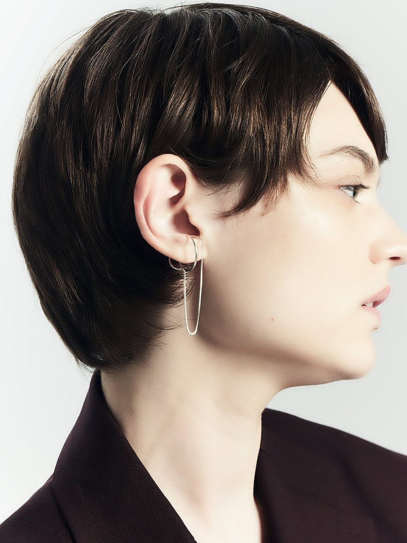 HOOP chain - EAR CUFF