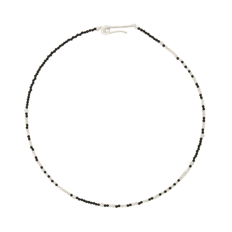 GEM STONE  -NECKLACE BK