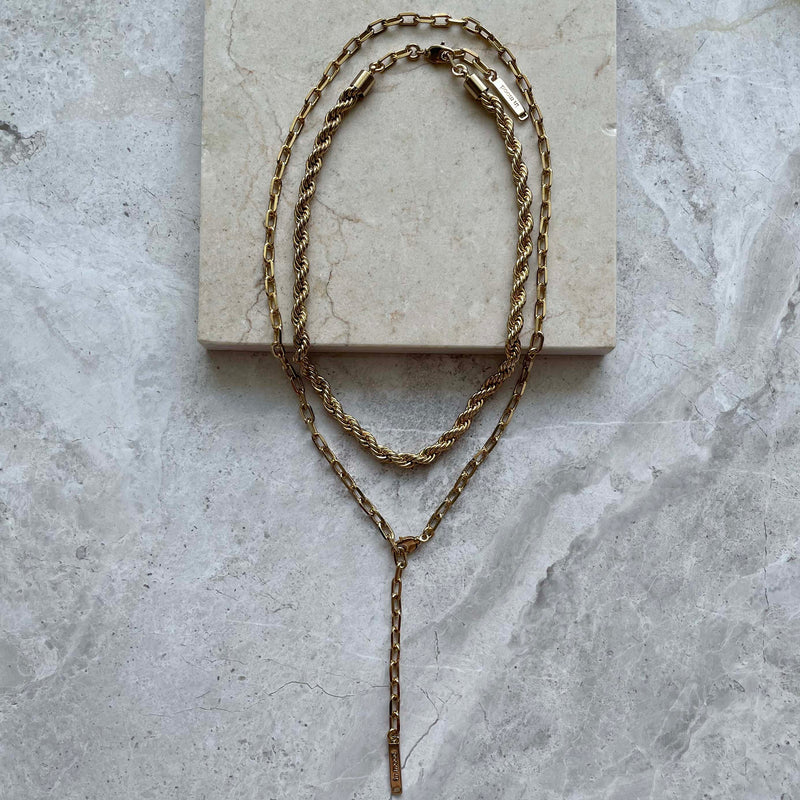 COMBI ROPE - NECKLACE(2P)