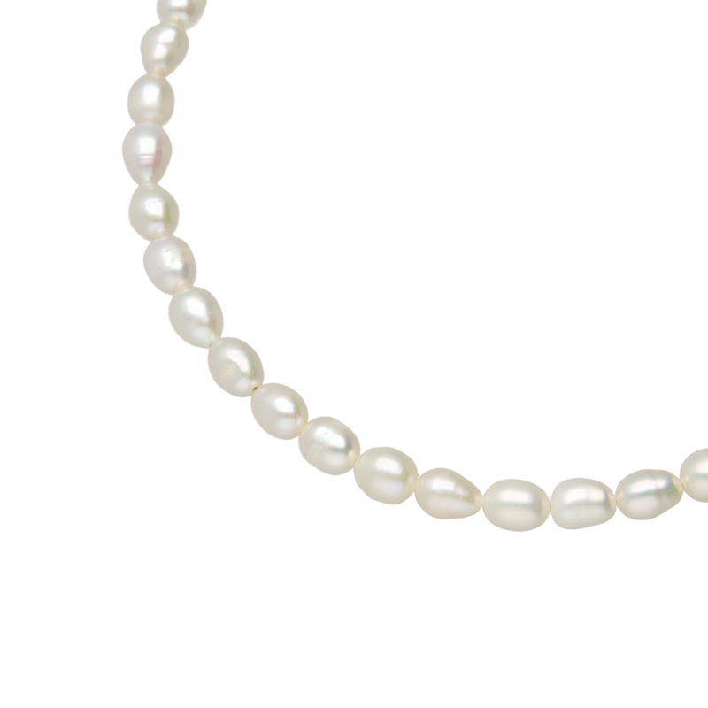 RICE PEARL -NECKLACE