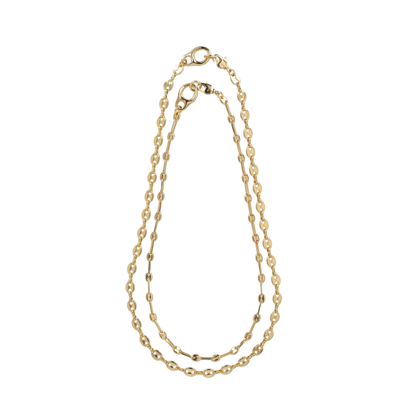 アクセサリー mood. COMBI LINK -NECKLACE(2P) – in mood ONLINE STORE